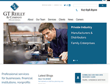 Tablet Screenshot of gtreilly.com